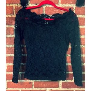 Oh Yes Lace Long Sleeve Top